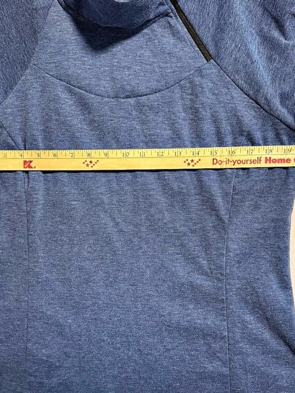 prAna W2B0UR315 Blue Quarter-Zip Pullover Size XL - Picture 2 of 7